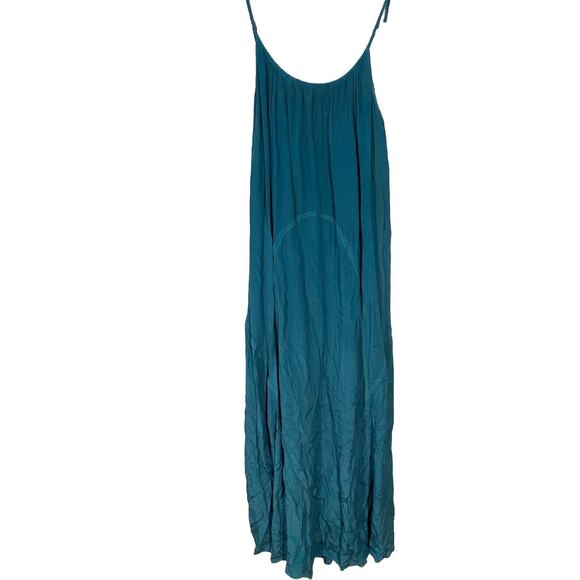 All Saints Women’s Amor Flowy Dress in Hawaiian Blue Size 6 - Picture 2 of 7
